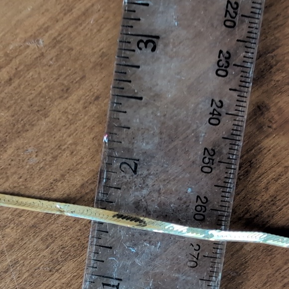 7" 14 kt bracelet - Picture 4 of 7